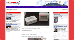 Desktop Screenshot of clayman.co.za